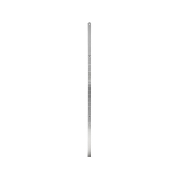 LINIAŁ MIERNICZY STAINLESS STEEL 1000MM YT-70724