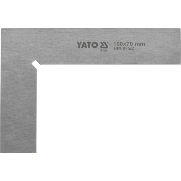 KĄTOWNIK ŚLUSARSKI 100X70 MM KL II YT-70751