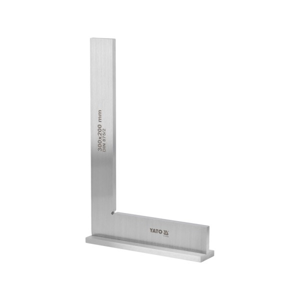 KĄTOWNIK ŚLUSARSKI ZE STOPKĄ 300X200 MM KL II YT-70765