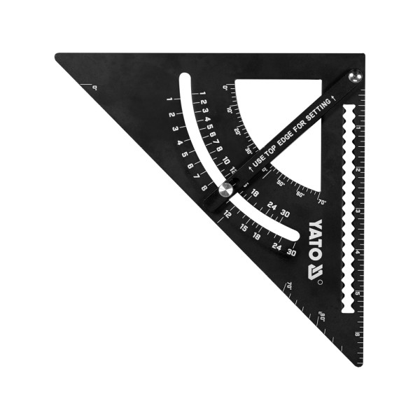 KĄTOWNIK ALUMINIOWY 170 MM -EKIERKA YT-70782