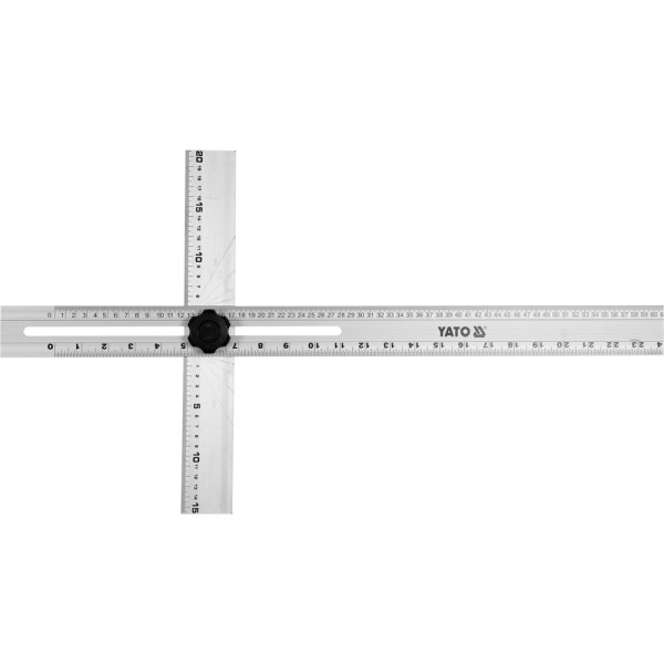 KĄTOWNIK NASTAWNY, ALUMINIOWY L-600 MM X 360 MM YT-70791