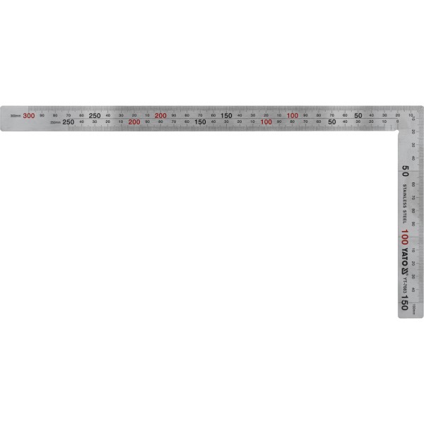KĄTOWNIK STALOWY 150 X 300 MM INOX YT-7083
