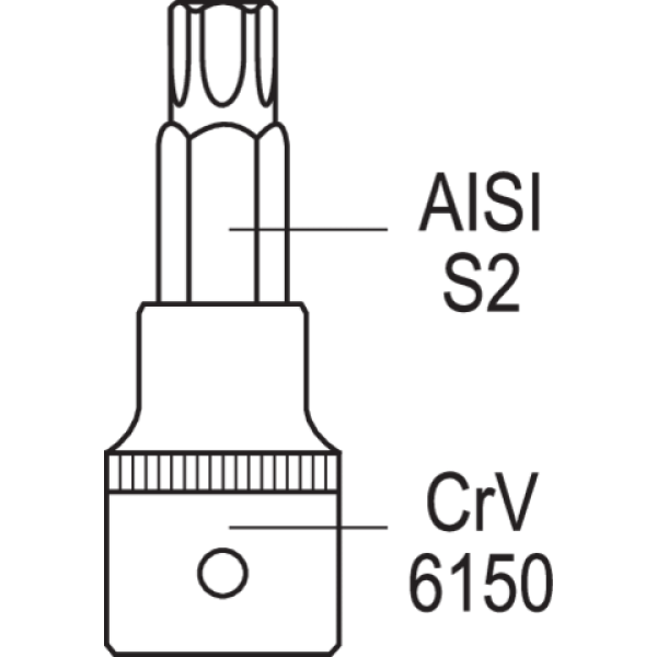 ZESTAW KLUCZY TRZPIENIOWYCH TORX 18 CZ YT-7751