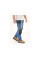SPODNIE ROBOCZE MONTERSKIE STRETCH JEANS DARK BLUE ROZM. L/XL YT-79053