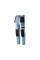 SPODNIE ROBOCZE MONTERSKIE STRETCH JEANS LIGHT BLUE ROZM. L YT-79072