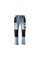SPODNIE ROBOCZE MONTERSKIE STRETCH JEANS LIGHT BLUE ROZM. XL YT-79074