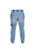 SPODNIE ROBOCZE MONTERSKIE STRETCH JEANS LIGHT BLUE ROZM. 2XL YT-79075