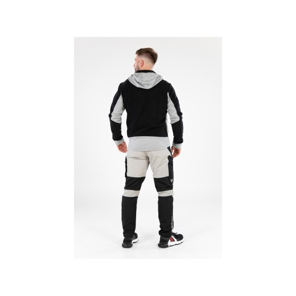 SPODNIE ROBOCZE 4-WAY STRETCH SERWAL BLACK ROZM. S YT-79090