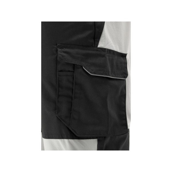 SPODNIE ROBOCZE 4-WAY STRETCH SERWAL BLACK ROZM. M YT-79091