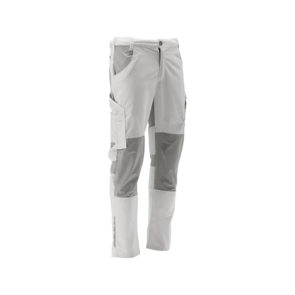 SPODNIE ROBOCZE 4-WAY STRETCH SERWAL WHITE ROZM. M YT-79101