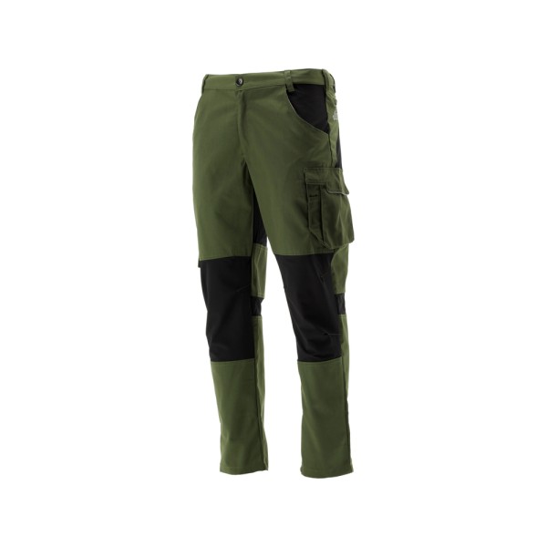 SPODNIE ROBOCZE 4-WAY STRETCH SERWAL GREEN ROZM. L YT-79122