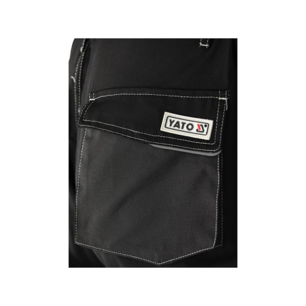 SPODNIE ROBOCZE STRETCH ONYX ROZM. XL YT-79443