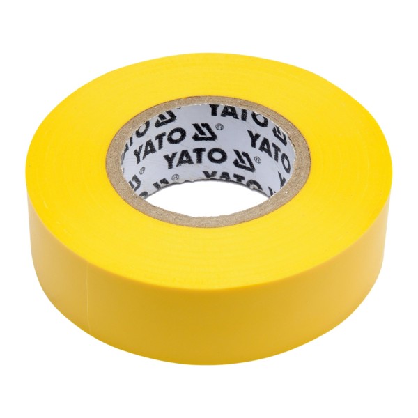 TAŚMA ELEKTROIZOLACYJNA 19MMX20MX0,13MM, ŻÓŁTA YT-81654