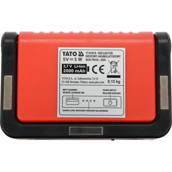 REFLEKTOR PRZENOŚNY 5W COB 300LM YT-81819