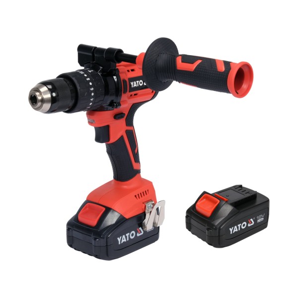 WIERTARKO-WKRĘTARKA UDAROWA 18V, 75 NM - DWA AKUMULATORY 3 AH YT-82791