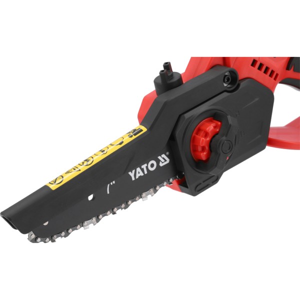 MINIPILARKA ŁAŃCUCHOWA 20V, PROWADNICA 7'' - AKUMULATOR 2 AH YT-828133
