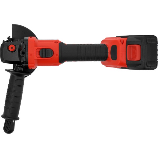 SZLIFIERKA KĄTOWA AKU BEZSZCZOTKOWA 18V 125MM Z 2 BATERIAMI 4AH I ŁADOWARKĄ YT-828252