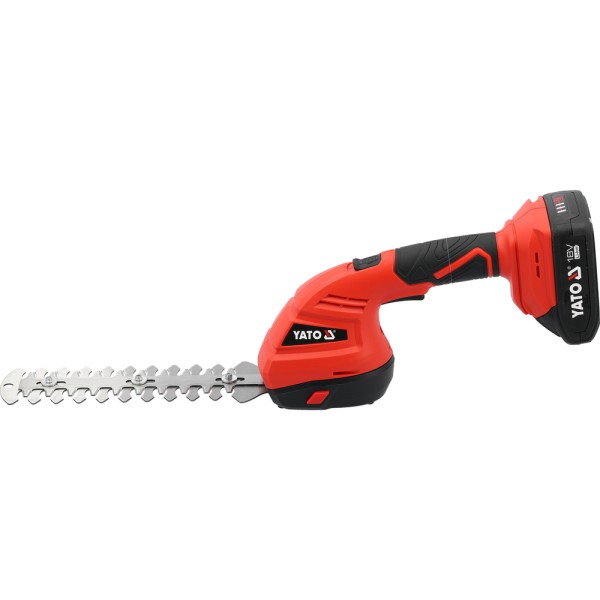 NOŻYCE DO TRAWY I ŻYWOPŁOTU 18V Z BATERIĄ 2AH I ŁADOWARKĄ YT-828357