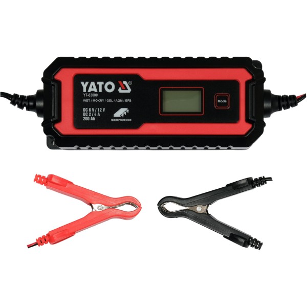 PROSTOWNIK ELEKTRONICZNY Z WYŚWIETLACZEM LCD. ZAKRES 6V/2A 12V/4A YT-83000