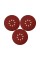 PAPIER ŚCIERNY OKRĄGŁY Z RZEPEM 180 MM P60 / 3 SZT. YT-83461